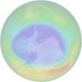 Antarctic Ozone 2007-08-27